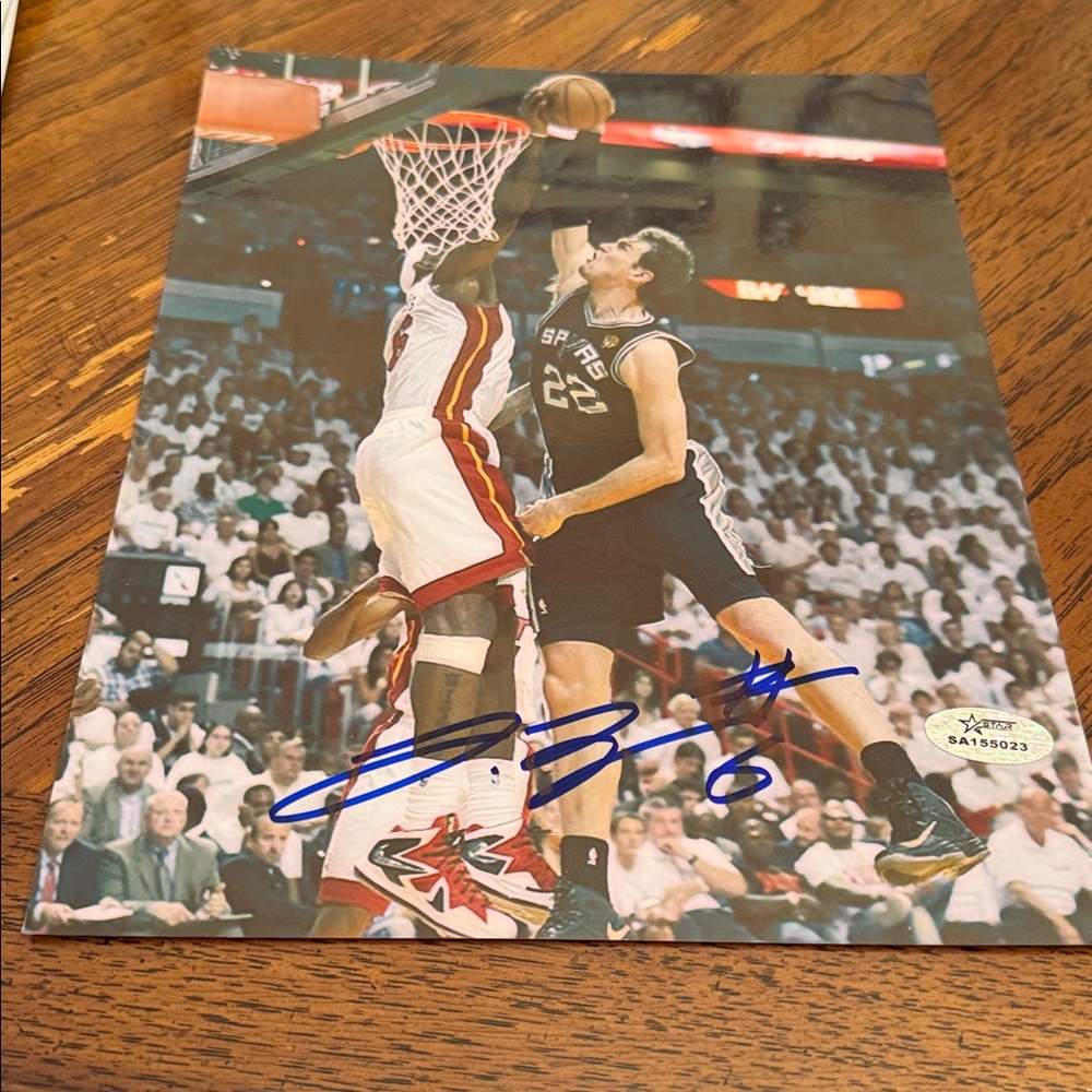 LeBron James autograph